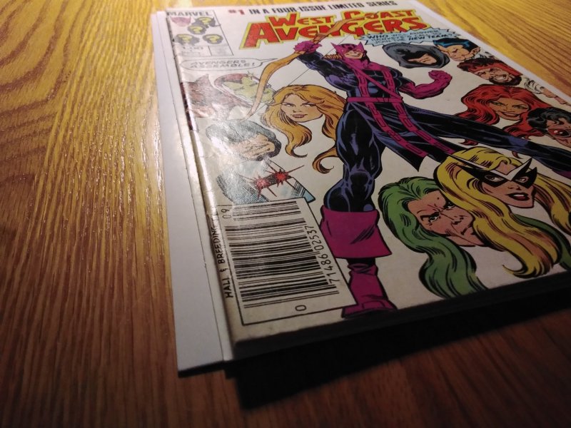 West Coast Avengers #1 CPV Newsstand Edition (1984)