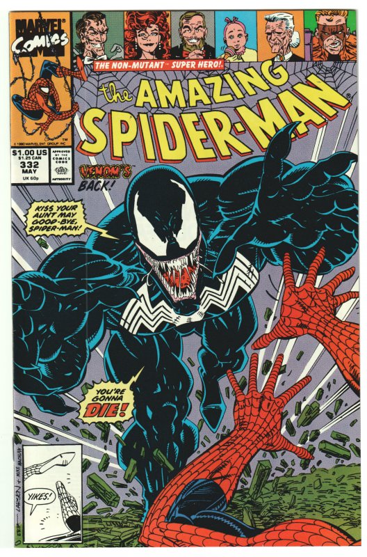 The Amazing Spider-Man #332 (1990) Venom!