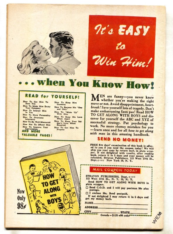 Tim McCoy #17--comic book--1948-- Charlton Western-- Phantom Ranger