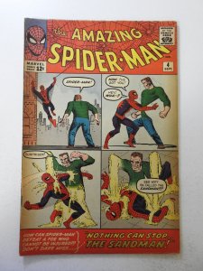 The Amazing Spider-Man #4 (1963) VG/FN Condition! 1st Appearance of Sandman!