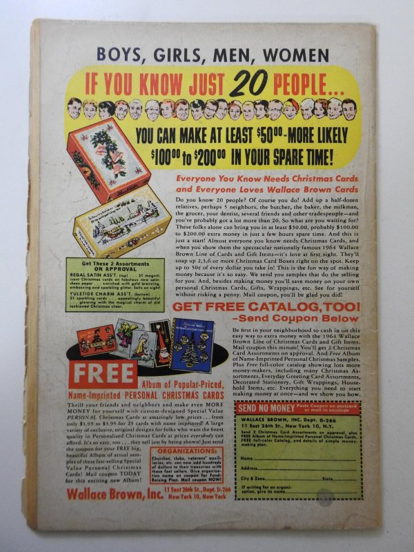 The Atom #14 (1964) VG- Condition centerfold detached top staple