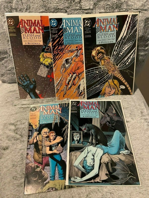 Lot of 5 Animal Man Dc Comics 51 52 53 54 55 