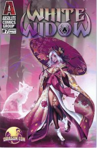 White Widow # 7 Dragon Con Jenna Powell Day Variant Limited Edition #22/50 NM 