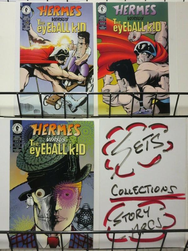 HERMES VERSUS THE EYEBALL KID  1-3  Eddie Campbell