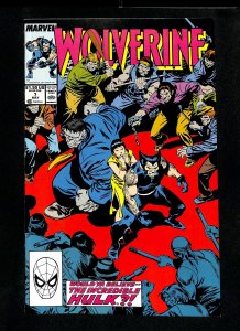 Wolverine (1988) #7 Incredible Hulk!