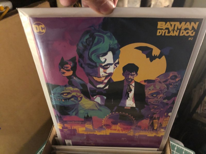 DC comics bulk lot 100+ comics.  70's - Current, Gd - NM.  Short box inc...