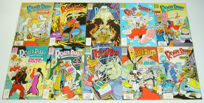 Roger Rabbit #1-18 VF/NM complete series - walt disney comics - peter david set