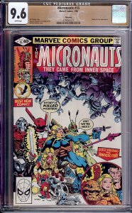 Micronauts #15 Direct Edition (1980)