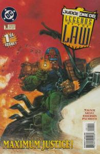 Judge Dredd: Legends of the Law #1 VF/NM; DC | save on shipping - details inside