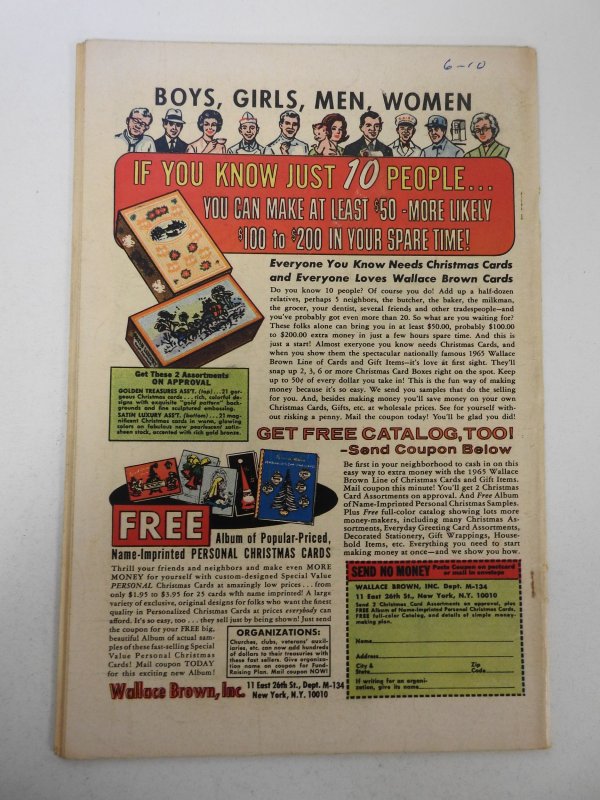 Avengers #19 (1965) VG Condition centerfold detached top staple