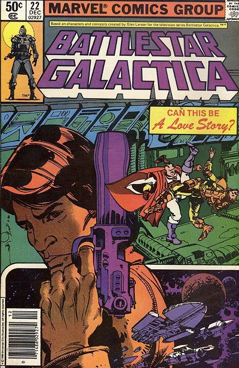 Battlestar Galactica #22 Walt Simonson Cover, Story & Art Next to Last Issue