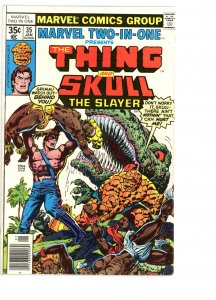 Marvel Two-In-One 35 VG/F   Skull the Slayer!