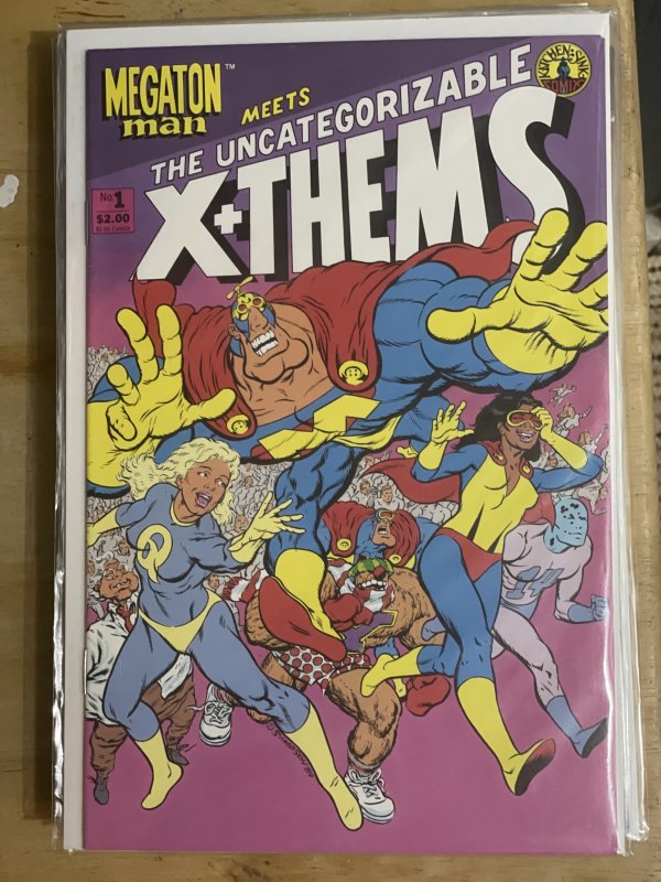 Megaton Man Meets The Uncatergorizable X-Thems (1989)