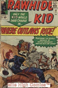 RAWHIDE KID (1955 Series)  (MARVEL) #43 Very Good Comics Book