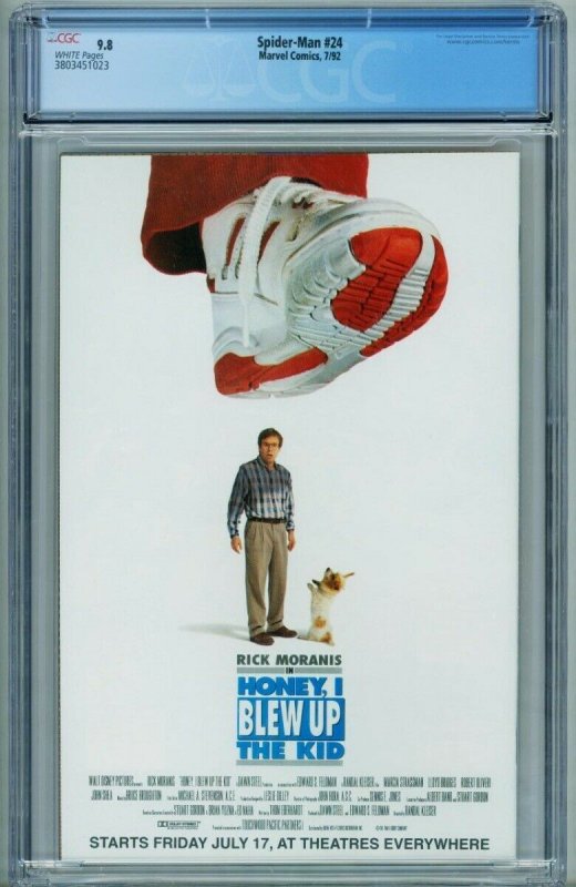 SPIDER-MAN #24 CGC 9.8 1st DOPPELGANGER-MARVEL COMIC BOOK 3803451023