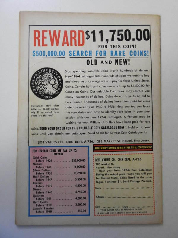 Superman #167 (1964) VG Condition