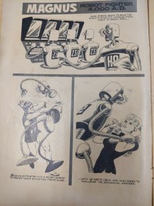 MAGNUS ROBOT FIGHTER #1 (Feb 1963 Gold Key) Origin & 1st App. Magnus! Key Issue!