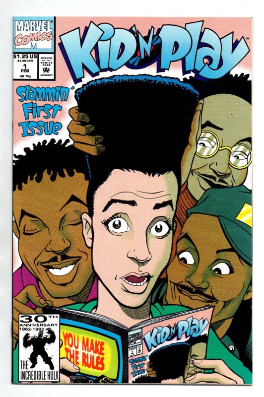 Kid 'n Play #1 - Hip Hop Comic - Marvel - 1992 - NM