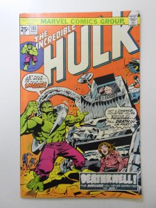 The Incredible Hulk #185 (1975) Deathknell! Sharp Fine/VF Condition!