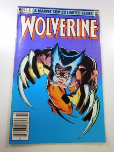 Wolverine #2 1982 limited series FN-