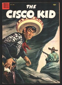 Cisco Kid #27 1955-Dell-Painted cover-Robert Jenny story art-FN/VF