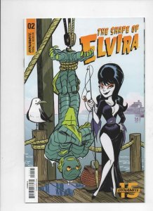 The Shape of ELVIRA #2 B, VF/NM, Dynamite, 2019, more indies in store Bone cover