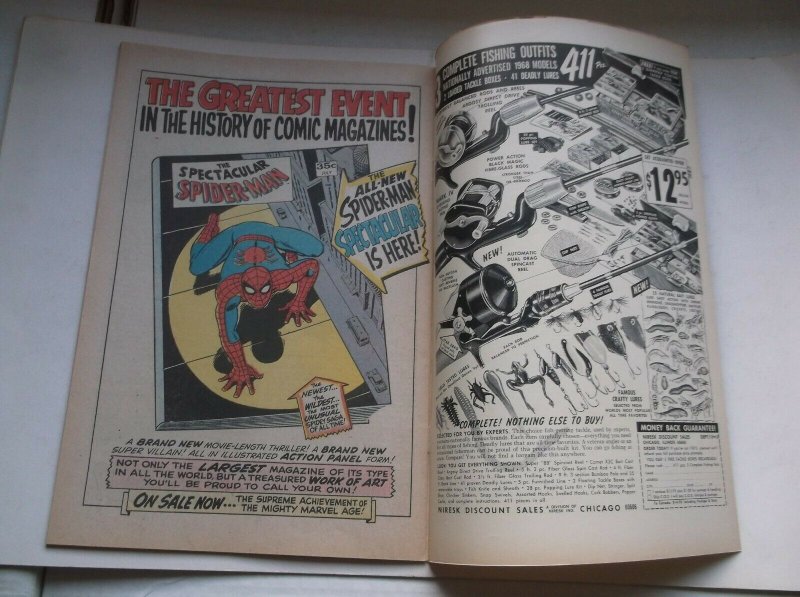 MARVEL: THE MIGHTY THOR #153, GOLDILOCK VS LOKI ALSO FEATURING ULIK, 1968, VF+!!