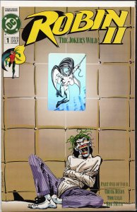 Robin II: The Joker's Wild! #1 Straight Jacket Cover (1991)