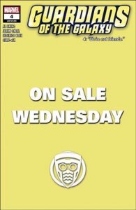 Guardians of the Galaxy (2020) 4-C On Sale Wednesday Cover VF/NM