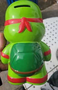 Raphael ceramic piggy bank