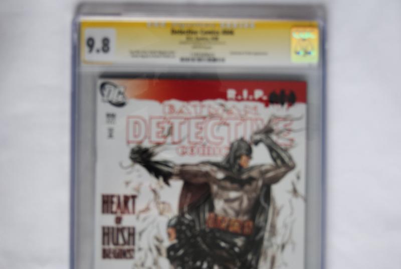 Batman Detective Comics 846, Dustin Nguyen signiture