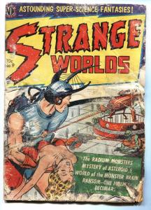 STRANGE WORLDS #9-1952-AVON-Kinstler-Sci-Fi