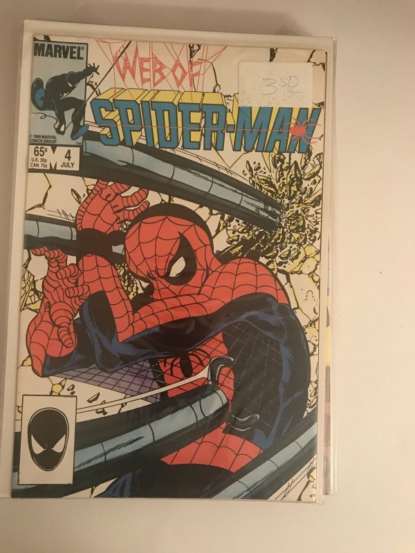 Web of Spider-Man #4 (1985)NM5B41 Near Mint NM