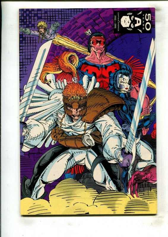 X-FORCE #1 (9.2) WITH X-FORCE CARDS!! 1991