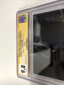 Batman: The Dark Knight Returns (2022) #1 (CGC 9.8 SS) Signed Miller•Janson