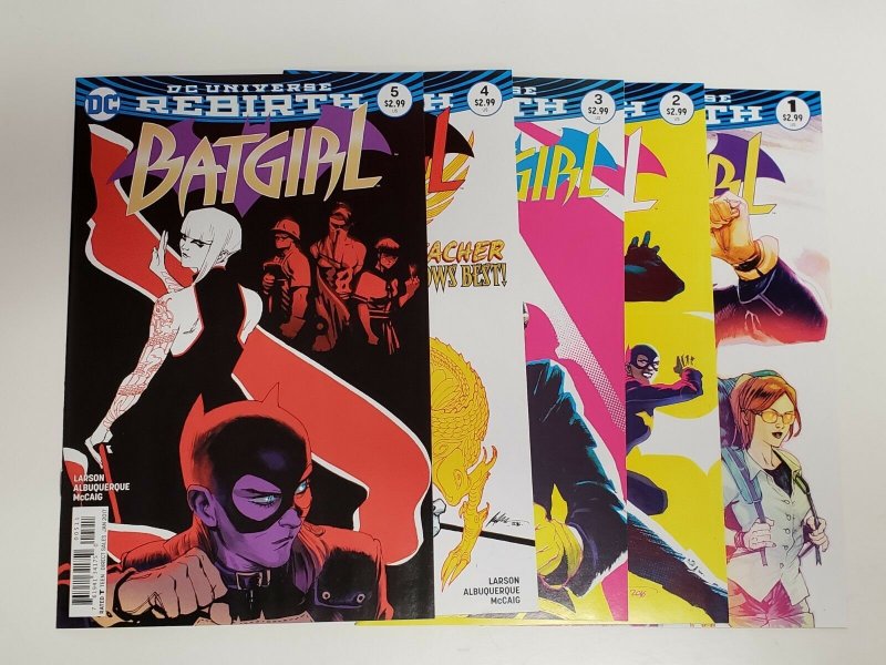 Batgirl (DC Rebirth 2016) #1,2,3,4,5 | Hope Larson Rafael Albuquerque 