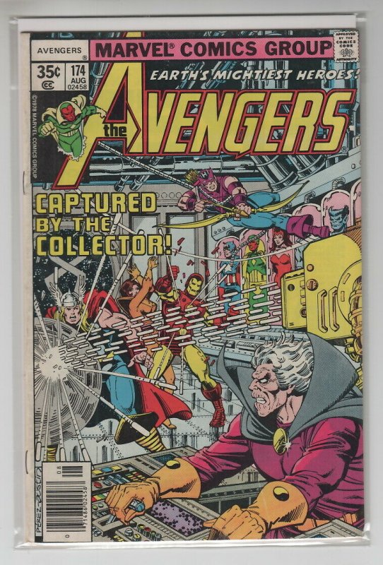 AVENGERS (1963 MARVEL) #174 FN+ A97830