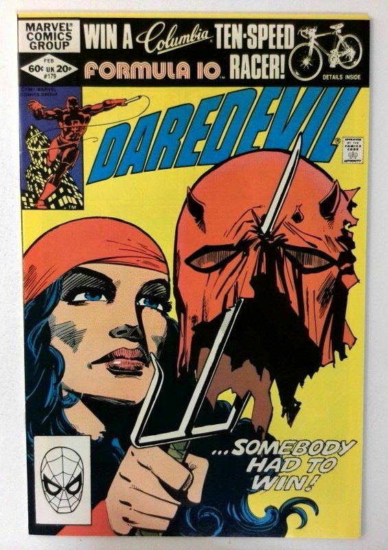 Daredevil #179 Marvel 1982 NM- Bronze Age 1st Printing Comic Book