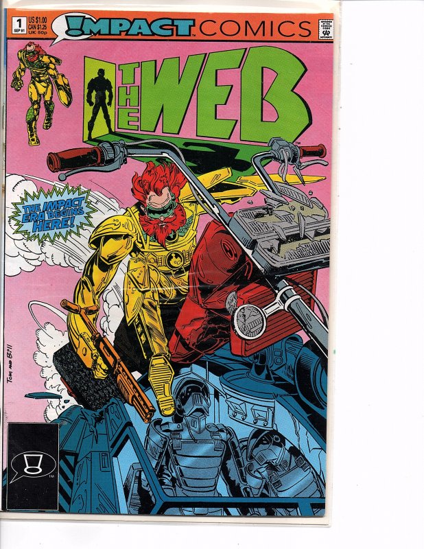 DC/Impact Comics The Web #1 1st App. for DC