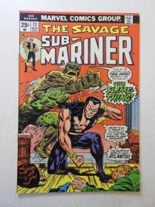 Sub-Mariner #72 (1974) FN+ Condition! MVS intact!