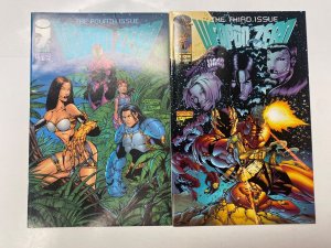 4 IMAGE comic books Weapon Zero #T-1 T-2 T-4 Youngblood #3 70 LP1