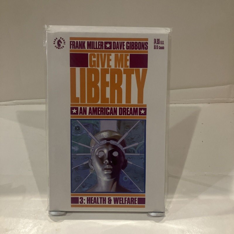 GIVE ME LIBERTY #3 (1990 DARK HORSE)MARTHA WASHINGTON FRANK MILLER, GIBBONS BAGG