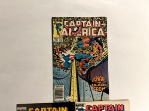 3 Captain America Marvel Comic Books #290 291 292 Iron-Man Spiderman Hulk 8 JS3