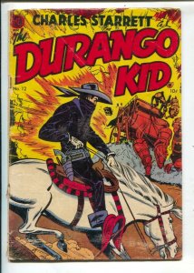 Durango Kid #12 1951-ME-explosion cover-Charles Starrett-Frank Frazetta art-VG-