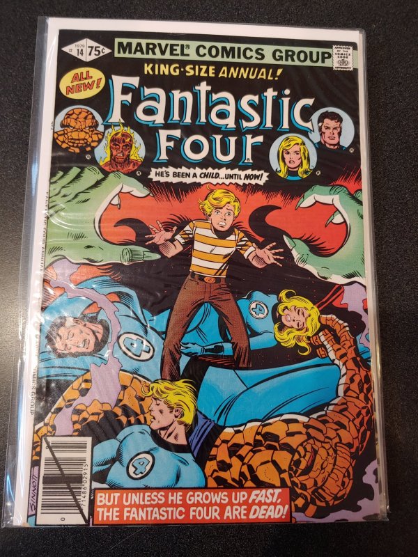 FANTASTIC FOUR #14 FF ANNUAL HIGH GRADE VF+