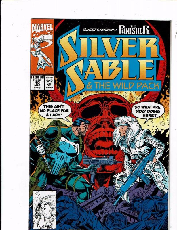 10 Silver Sable Marvel Comic Books # 1 2 3 4 5 6 7 8 9 10 Spider-Man Goblin HC2