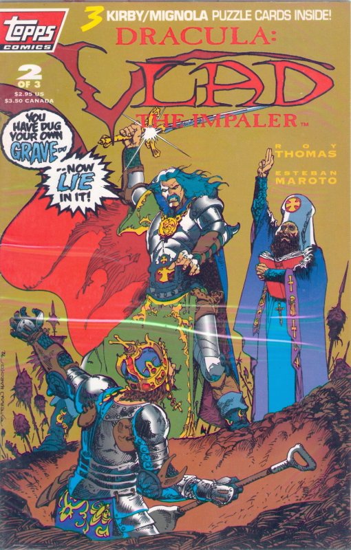 Dracula Vlad the Impaler 1 2 & 3 (1993) Sealed w/cards Maroto