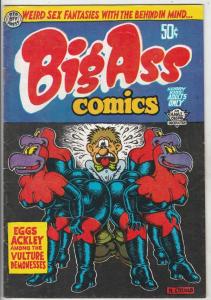 Big Ass Comics #1 (Jan-69) VF High-Grade Eggs Ackley