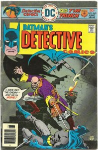 Detective Comics #460 (1976) Vintage Key Comic, 1st Appearance of Cpt. Stingaree