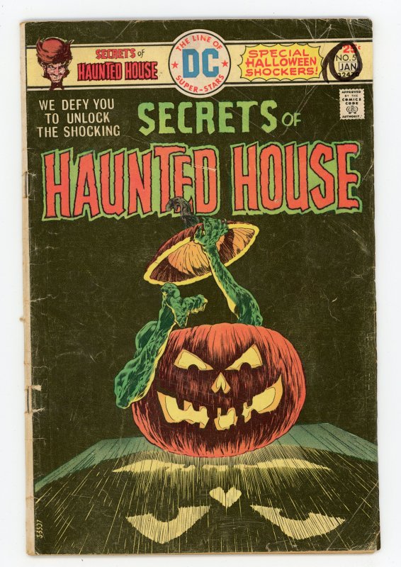 Secrets of Haunted House #5 Ernie Chan Bernie Wrightson Cover GD